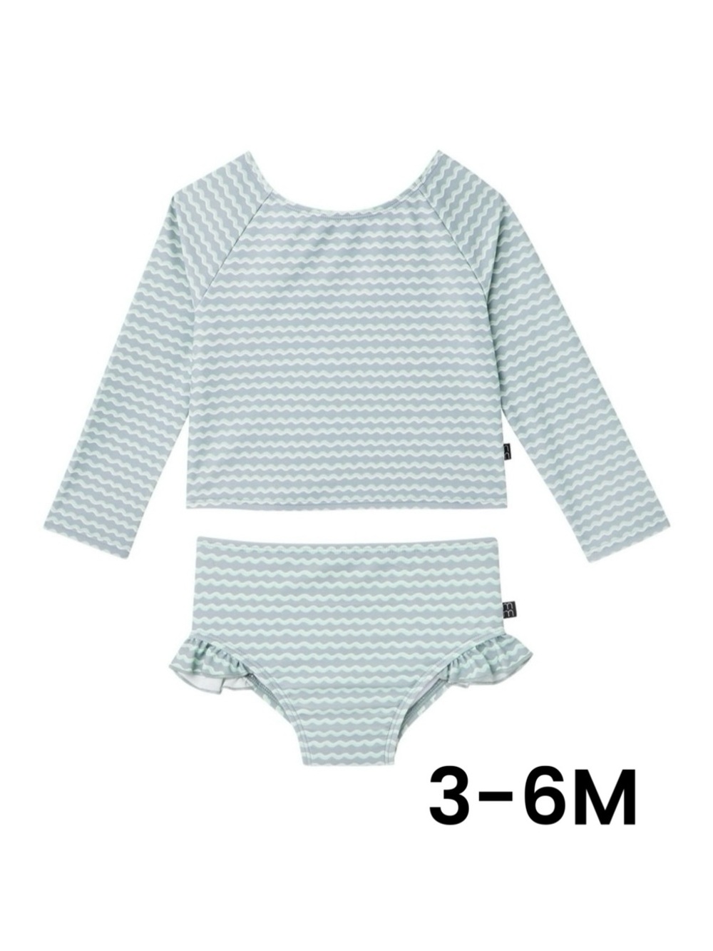 Modern Moments Baby Girl Keyhole Rashguard Set